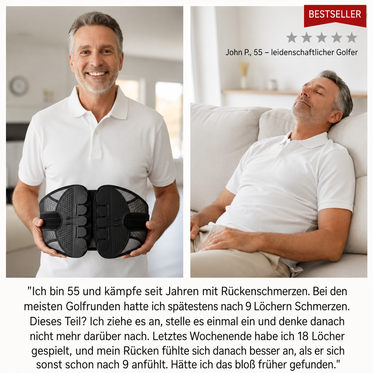 FlexGolf – Rückenstütze